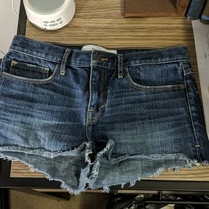 Abercrombie & Fitch Cutoff Jean Shorts